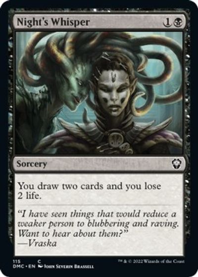 Night's Whisper card art