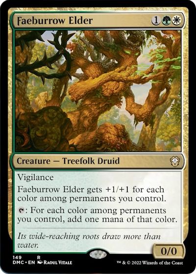Faeburrow Elder card art