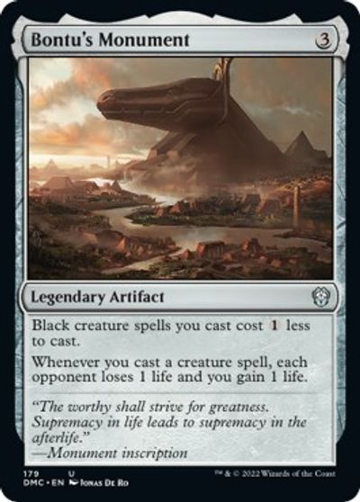 Bontu's Monument card art