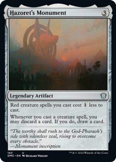Hazoret's Monument card art