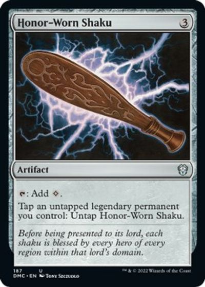 Honor-Worn Shaku card art