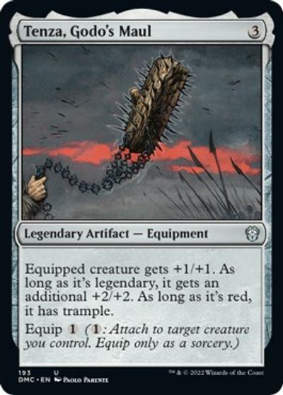 Tenza, Godo's Maul card art