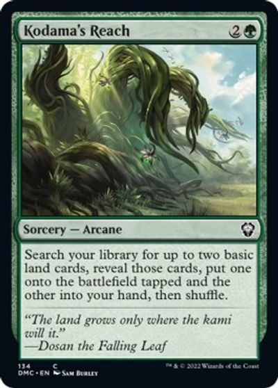 Kodama's Reach card art