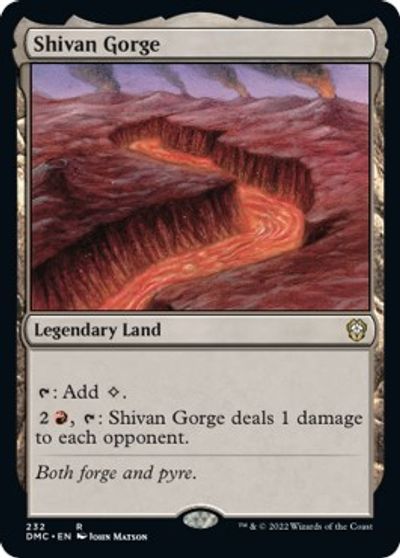 Shivan Gorge card art