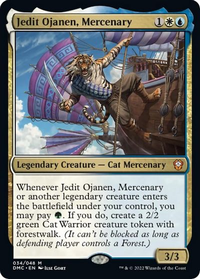 Jedit Ojanen, Mercenary card art