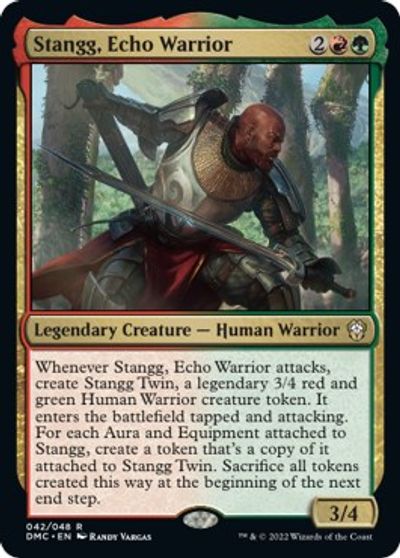 Stangg, Echo Warrior card art