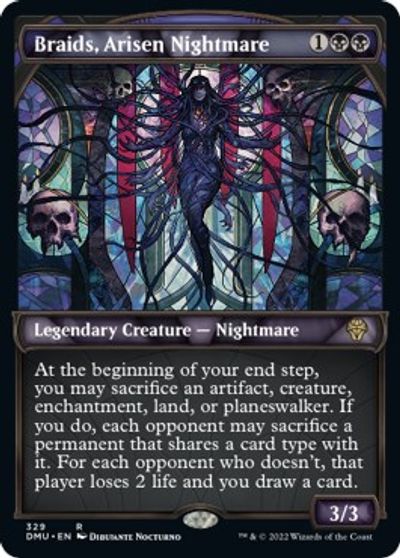 Braids, Arisen Nightmare (Textured Foil) card art