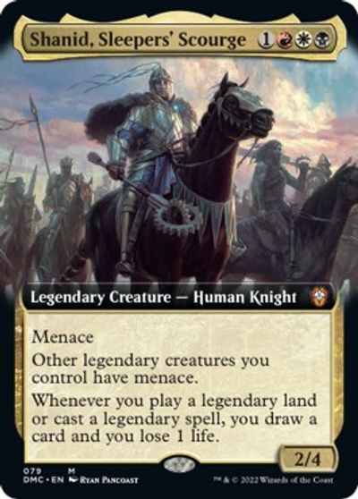 Shanid, Sleepers' Scourge (Extended Art) card art