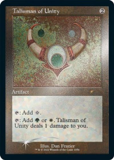 Talisman of Unity (Retro Frame) (Foil Etched) card art