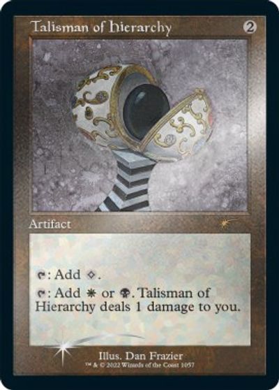 Talisman of Hierarchy (Retro Frame) (Foil Etched) card art
