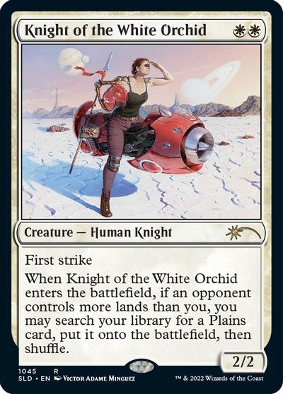 Knight of the White Orchid card art