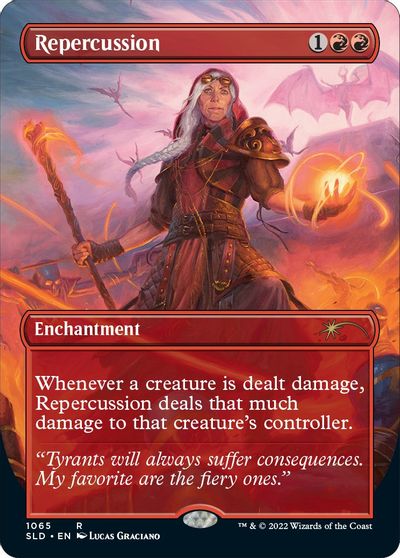 Repercussion card art