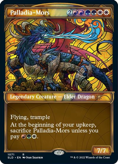 Palladia-Mors (Stained Glass) (Textured Foil) card art