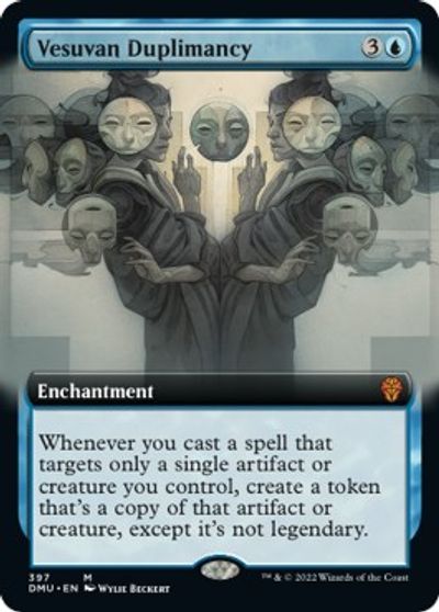 Vesuvan Duplimancy (Extended Art) card art