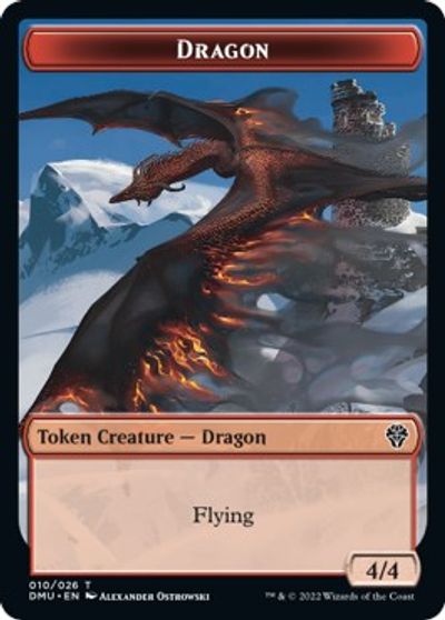 Dragon Token card art