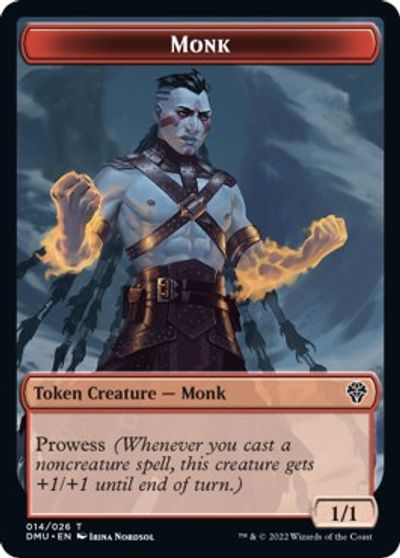 Monk Token card art