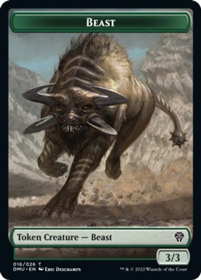 Beast Token card art