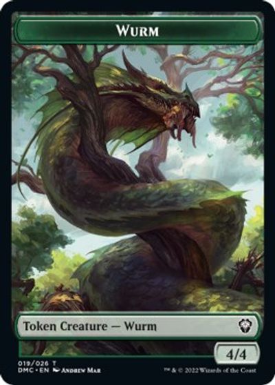 Wurm Token card art