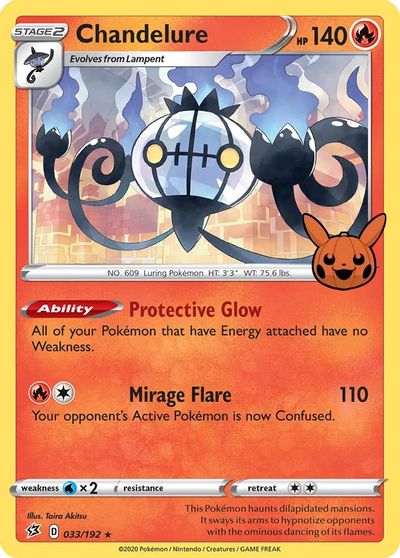 Chandelure card art