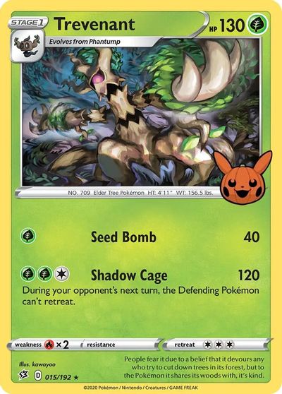 Trevenant card art