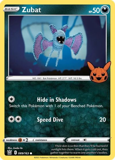 Zubat card art