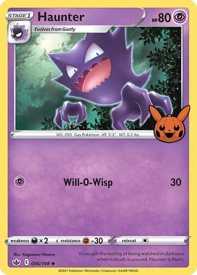 Haunter card art