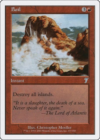 Boil card art