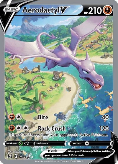 Aerodactyl V (Alternate Full Art) card art