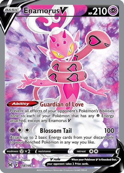 Enamorus V (Full Art) card art