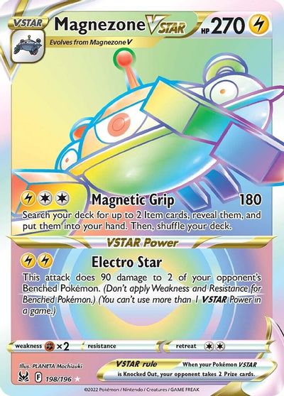 Magnezone VSTAR (Secret) card art