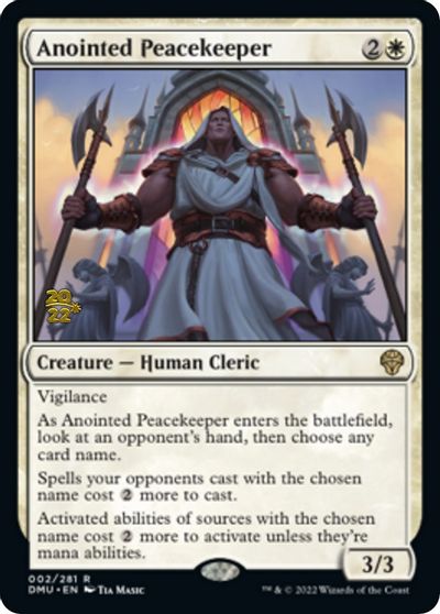 Anointed Peacekeeper card art