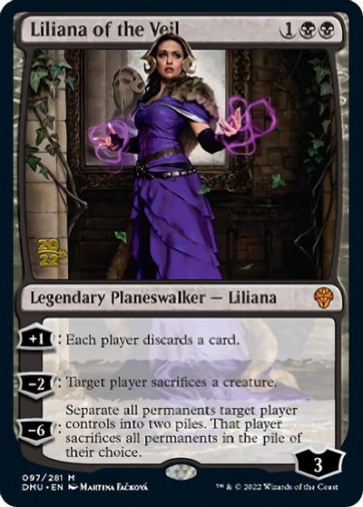 Liliana of the Veil card art