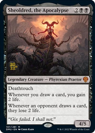 Sheoldred, the Apocalypse card art