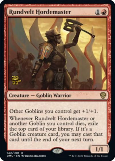 Rundvelt Hordemaster card art
