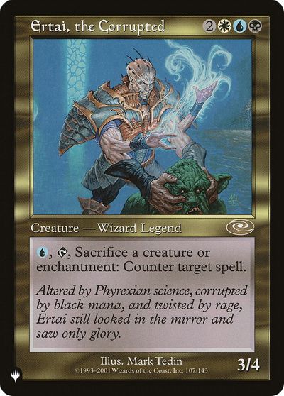 Ertai, the Corrupted card art