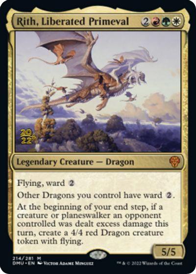 Rith, Liberated Primeval card art