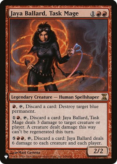 Jaya Ballard, Task Mage card art