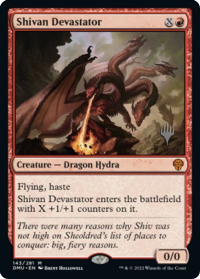 Shivan Devastator card art