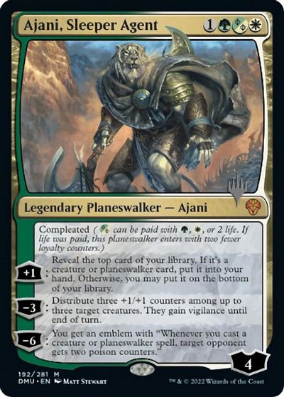 Ajani, Sleeper Agent card art