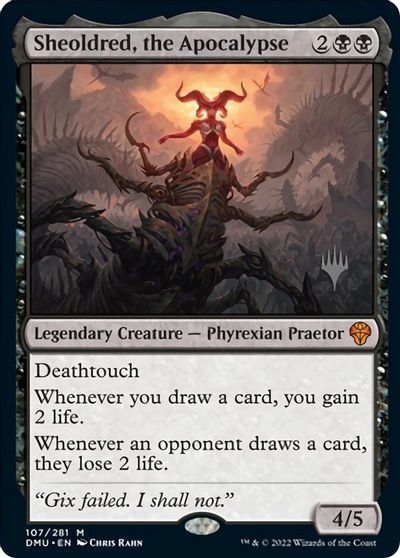 Sheoldred, the Apocalypse card art