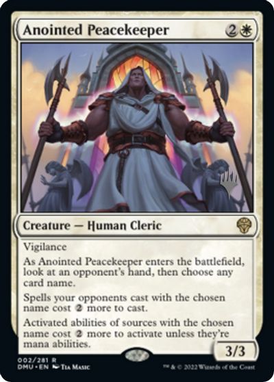 Anointed Peacekeeper card art
