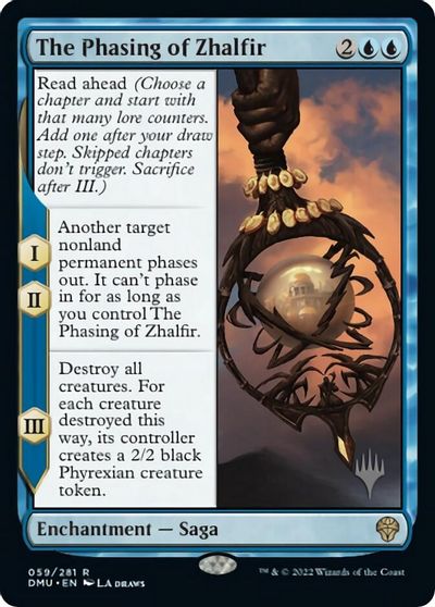 The Phasing of Zhalfir card art