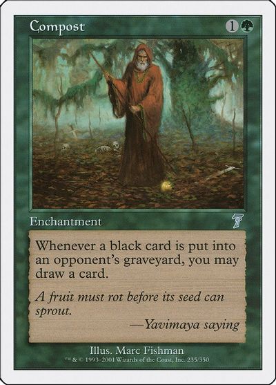 Compost card art