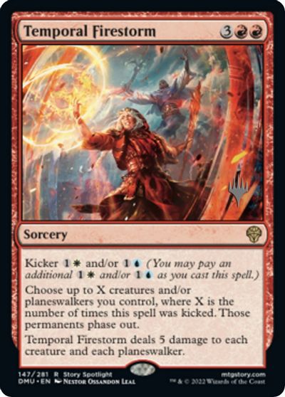 Temporal Firestorm card art