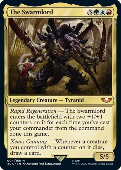 The Swarmlord (Surge Foil) card art