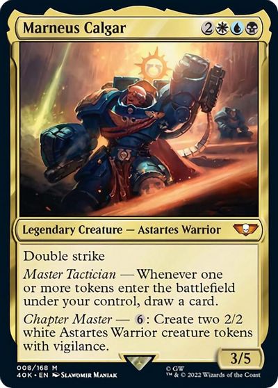 Marneus Calgar (Surge Foil) card art