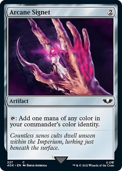 Arcane Signet (227) (Surge Foil) card art