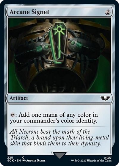 Arcane Signet (228) (Surge Foil) card art