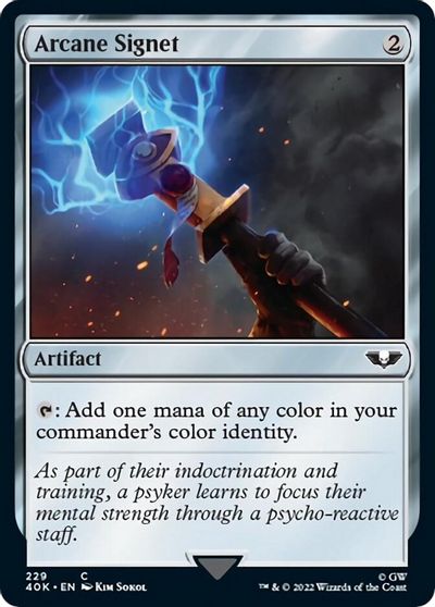 Arcane Signet (229) (Surge Foil) card art