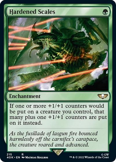 Hardened Scales (Surge Foil) card art